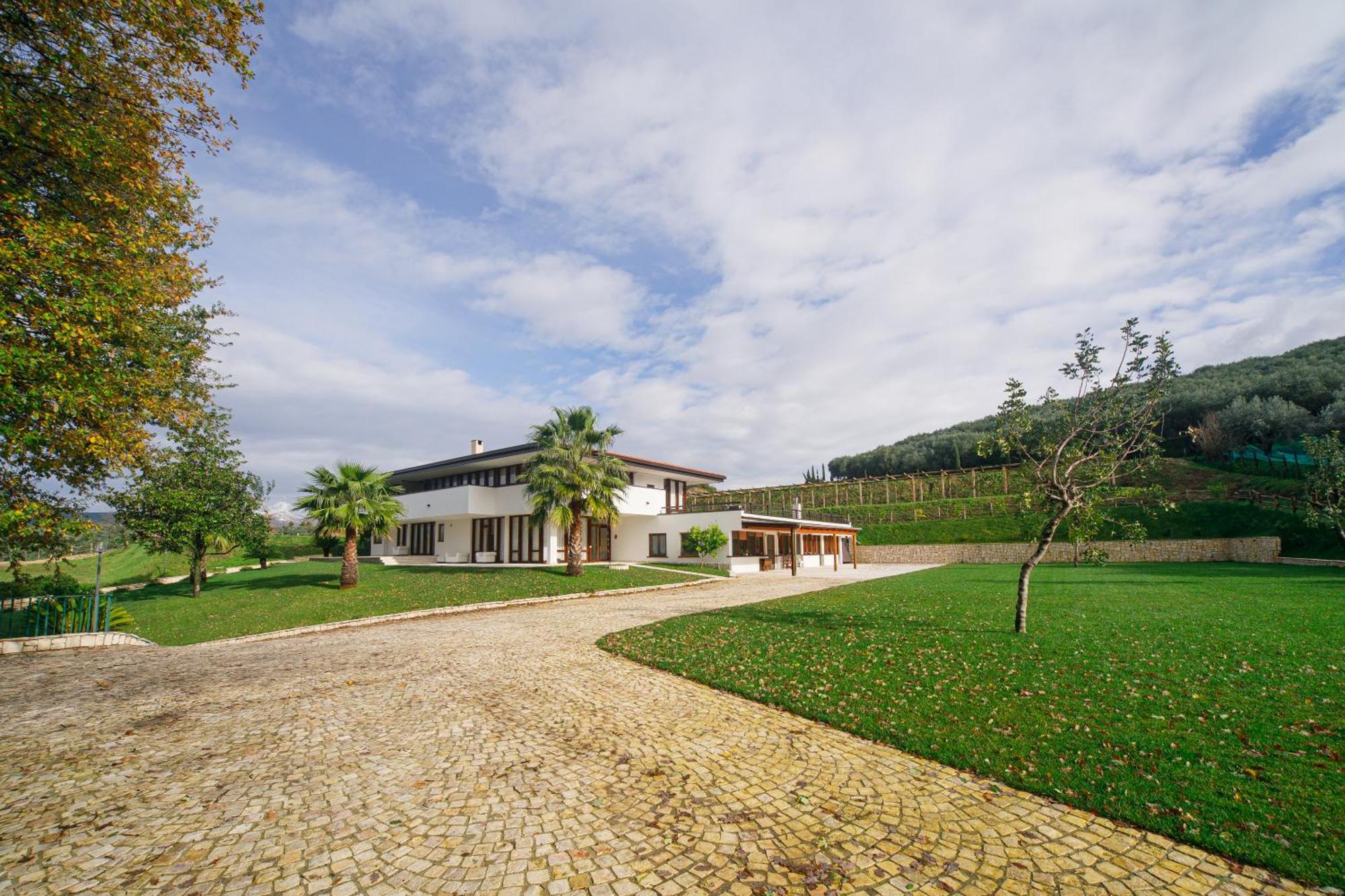 Aria - Villa Di Campagna Montecorvino Rovella Eksteriør billede
